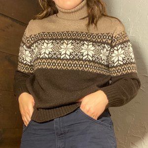 Vintage Apres Ski Turtleneck